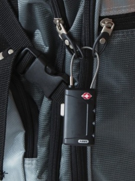 ЗАМОК ДЛЯ ЧЕМОДАНОВ И БАГАЖНЫХ СУМОК, КОМБИНАЦИЯ TSA KEY ABUS