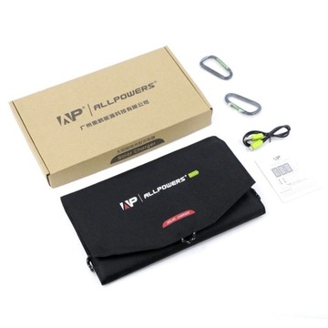 Солнечная панель 21 Вт powerbank 10000 мАч USB-зарядное устройство
