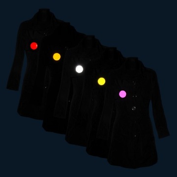 Светоотражающий значок на пуговицах Светоотражающий значок