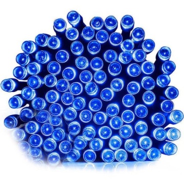 Рождественские елочные гирлянды 100LED СИНИЕ 100шт LED