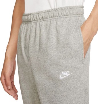 SPODNIE MĘSKIE NIKE NSW CLUB JOGGER FT SZARE r 2XL