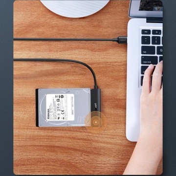 АДАПТЕР UGREEN USB-C 3.0 ДЛЯ SATA III HDD SSD ДЛЯ ПОДКЛЮЧЕНИЯ НАКОПИТЕЛЯ