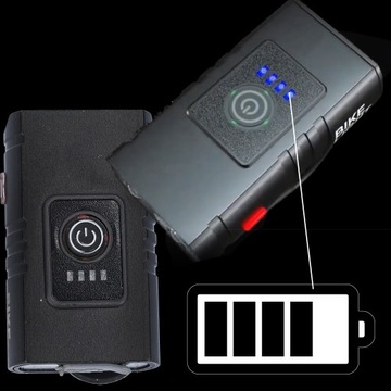 ВЕЛОСИПЕДНЫЙ ФОНАРЬ Светодиодный держатель передний задний USB-фонарь для велосипеда