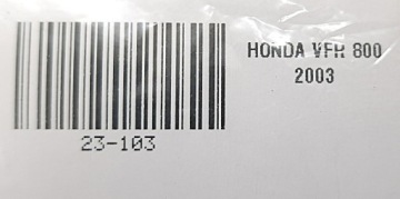 HONDA VFR 800 V-TEC RC46 2002 - 2011 РАМА + ПОЛИРОВОЧНЫЕ ДОКУМЕНТЫ