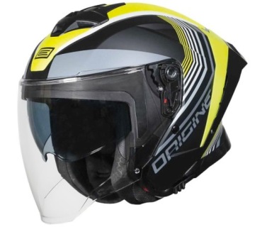 Kask ORIGINE APRICA SHADE matt fluo yellow black S