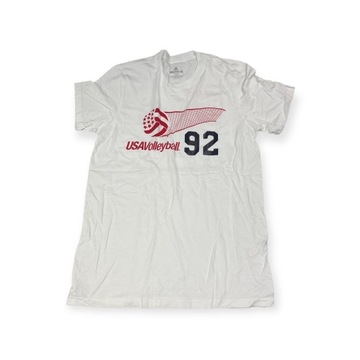 Koszulka męska biała Adidas USA Volleyball 92 M