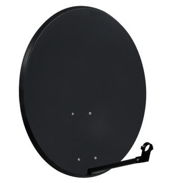 ANTENA SATELITARNA CZASZA CORAB 80CM GRAFIT HD 4K
