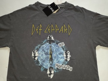 KOSZULKA DAMSKA T-Shirt damski DEF LEPPARD S M L