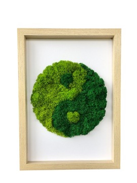 OBRAZ MECH CHROBOTEK YIN YANG OBRAZEK NA PREZENT