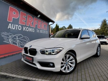BMW Seria 1 F20-F21 Hatchback 5d Facelifting 2015 116d 116KM 2015 BMW Seria 1 Automat LED Nawigacja Sensor PDC 1.5 Diesel 116KM