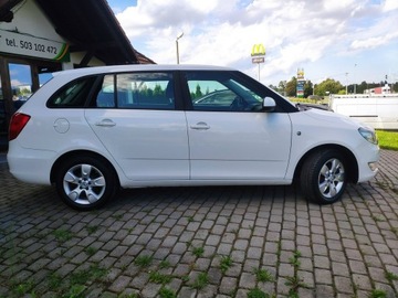 Skoda Fabia II Kombi Facelifting 1.6 TDI CR DPF 90KM 2013 Škoda Fabia Skoda Fabia Bezwypadkowy + krajowy +, zdjęcie 5