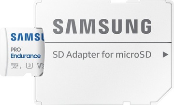 Карта памяти Samsung PRO Endurance 2022 MicroSDXC 128 ГБ, класс 10 UHS-I/U3 V30