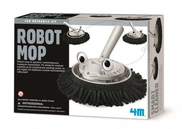 Robot mop KREATYWNA ZABAWKA DO SKŁADANIA WIEDZA I ZABAWA