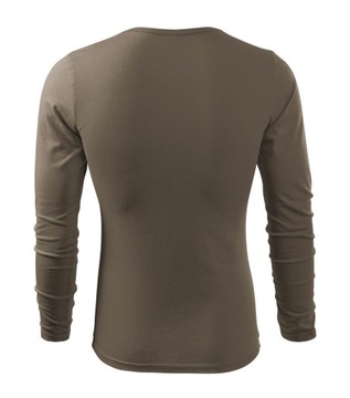 Мужская футболка с Malfini Fit-T LS 119 160G Army Malfini Malfini