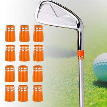 Żelazne okucia golfowe .355 Pomarańczowe