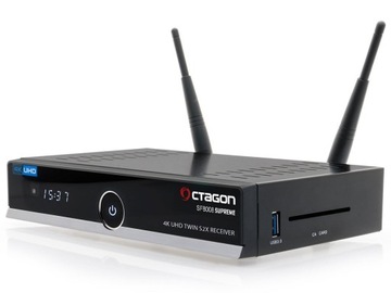 Octagon SF8008 SUPREME TWIN 2x DVB-S2X DUAL OS LINUX Enigma 2 WiFi SSD M.2