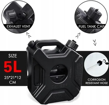 БАК BUBBLE CANISTER ZAapas 5L С КРЕПЛЕНИЕМ ДЛЯ квадроцикла BUGGY Jeep