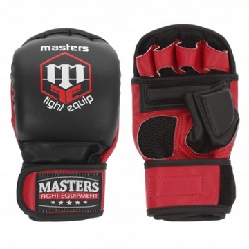 MASTERS RĘKAWICE MMA chwytne SPARINGOWE gfs-5 M