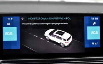 Citroen C5 Aircross SUV Plug-In Facelifting 1.6 PureTech Plug-In 180KM 2023 Citroen C5 Aircross SKORA Alusy LED Navi. grzane Fotele Panorama BLIS linn, zdjęcie 38