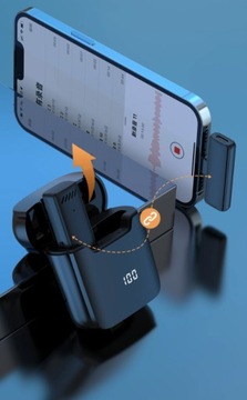 БЕСПРОВОДНОЙ МИКРОФОН LAVEL USB C ДЛЯ ANDROID IOS ПОТОКОВАЯ ПОТОКОВАЯ ПРЯМАЯ ВЛОГ