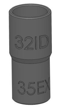 Adapter Fein 32ID 35EX Evolution R255SMS-DB