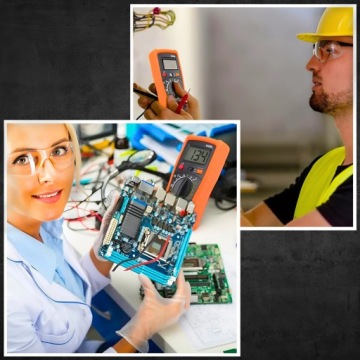 МУЛЬТИМЕТР ЦИФРОВОЙ ЭЛЕКТРИЧЕСКИЙ ИЗМЕРИТЕЛЬ ТОКА ПРОФЕССИОНАЛЬНЫЙ LCD ТЕСТЕР