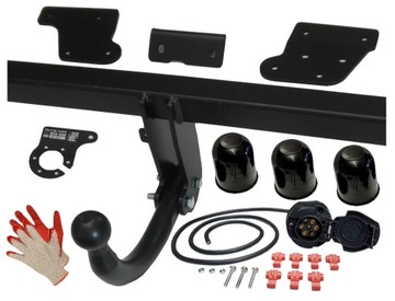 KOMPLETNÍ HAK+WIAZKA7PIN KIA SOUL 2011-2014 1 FL I AM TÁŽNÝ +OSLONKI