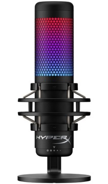 Mikrofon HyperX QuadCast S, podświetlenie RGB LED streaming, gaming 4P5P7AA