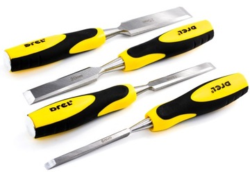 НАБОР ДОЛОТО ДРЭЛ НАБОР СТОЛОДА ПЛОСКИЕ ВЕРСТОЧНЫЕ ДОЛОТО ПО ДРЕВЕСИНУ 4 шт.