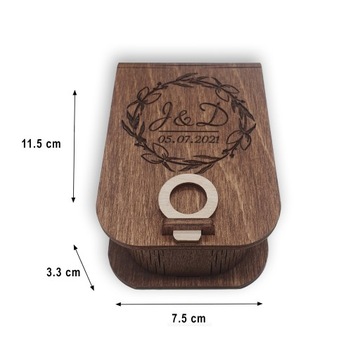 ГРАВИРОВАННАЯ коробочка для PenDRIVE