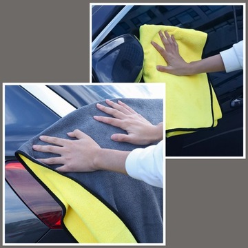 ПУШИСТОЕ ПОЛОТЕНЦЕ ДЛЯ СУШКИ АВТОМОБИЛЯ, ВПЛОТИВАЮЩЕЕ И БЕЗОПАСНОЕ, 90х60 см.