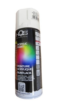 SPRAY BIAŁY MAT 400 ML RAL 9016 HQS