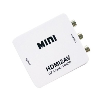 AV-АДАПТЕР КОНВЕРТЕР HDMI-RCA CINCH 1080P USB