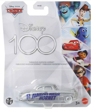 CARS AUTA FABULOUS HUDSON HORNET WÓJT 100 DISNEY 1:55 NOWY MATTEL
