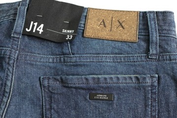 Armani Exchange spodnie Slim rozm 33-32 pas 88 cm