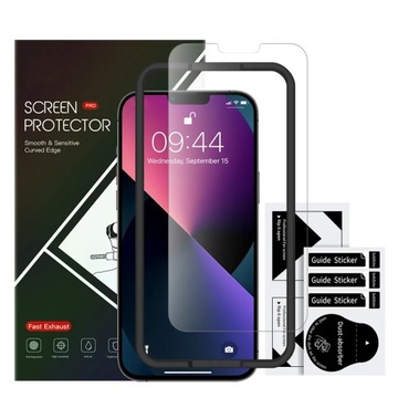 Ochronne Szkło Hartowane Szybka 9H iPhone 12 Pro cały ekran