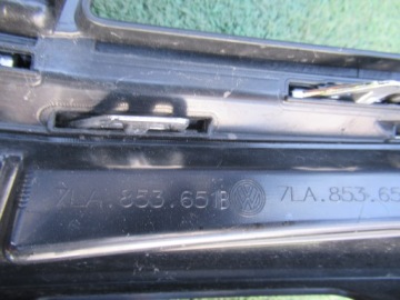 VW T6 LIFT T6.1 7LA 2019- ТРАНСПОРТНАЯ РЕШЕТКА ХРОМ ХРОМ 7LA853651B