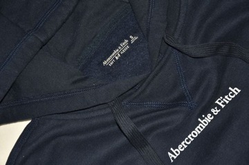 ABERCROMBIE&FITCH - granatowa bluza - S