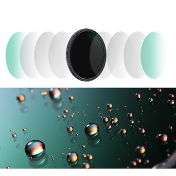 KF FILTR SZARY 58mm REGULOWANY ND8-ND128 FADER PRO