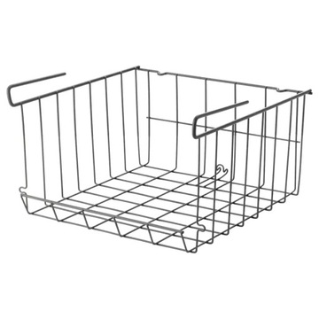 IKEA OBSERVATOR Kosz z klipsem szarobrązowy