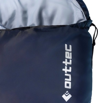 ПОХОДНЫЙ СПАЛЬНЫЙ МЕШОК ЛЕГКИЙ С КАПЮШОНОМ ВСЕСЕЗОННЫЙ OUTTEC