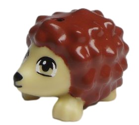 LEGO 98389pb01 JEŻ JEŻYK Oscar piaskowy NOWY (1g)