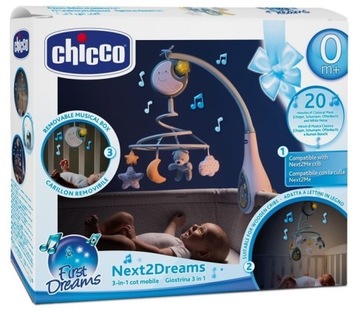 КАРУСЕЛЬ CHICCO ДЛЯ РЕБЕНКА ДЛЯ КРОВАТИ NEXT2DREAM