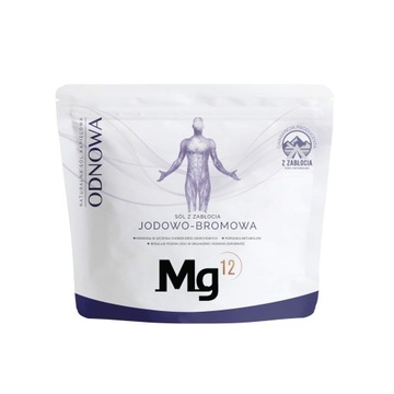 Mg12 Sól jodowo-bromowa ODNOWA do kąpieli pielęgnacji skóry twarzy 4 kg