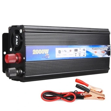 2000W 12V 220V Solar Power Inverter Konwerter mocy