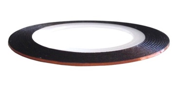 TAŚMA DO PAZNOKCI PASKI STRIPING TAPE BRĄZOWA