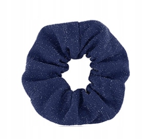 Gumka do włosów duża SCRUNCHIE Granatowa