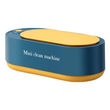 2 ультразвуковых очистителя. Высокочастотная бритва для очков. Чистка ювелирных изделий. Синий
