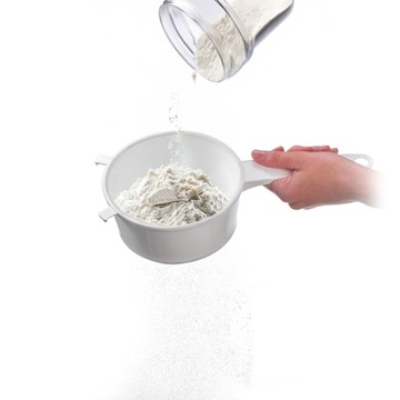 SITKO SITO GĘSTE DO NALEWEK WINA PRZETWORÓW KUCHENNE PLASTIKOWE 15cm 150 mm