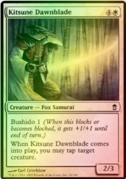 MTG Kitsune Dawnblade FOIL SOK